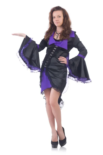 Chica en concepto de Halloween — Foto de Stock