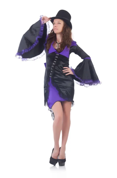 Chica en concepto de Halloween — Foto de Stock