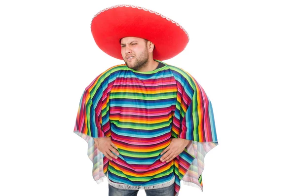 Смешной мексиканец в шляпе — стоковое фото
