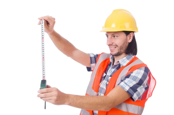 Funny construction worker — Stock Photo, Image