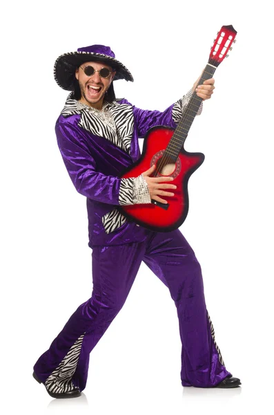 Man in funny clothing — Stock Photo, Image