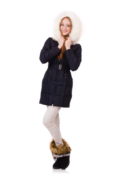 Chica en ropa de abrigo — Foto de Stock