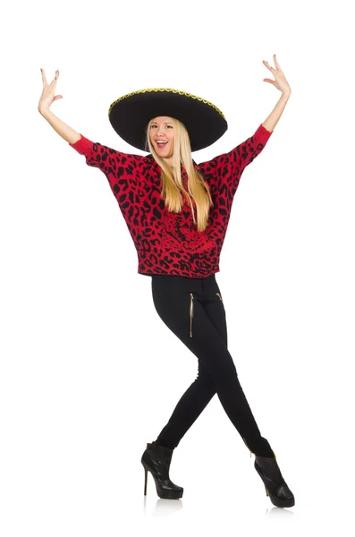 Funny mexican woman — Stock Photo, Image