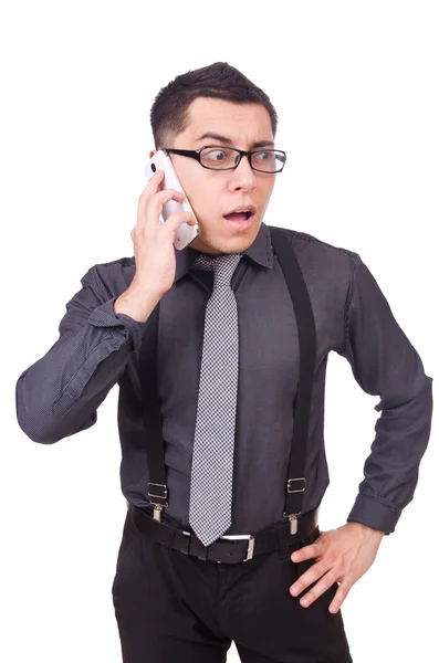 Hombre vestido de traje — Foto de Stock