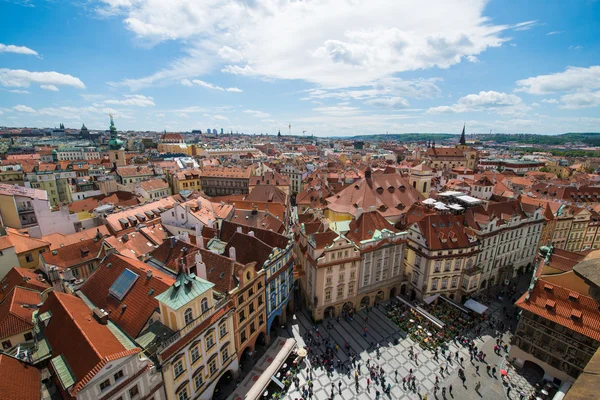 Praga nella luminosa giornata estiva — Foto Stock