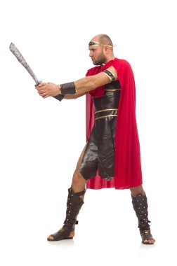 Güçlü gladyatör adam