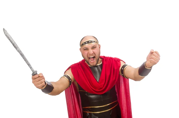 Homem gladiador forte — Fotografia de Stock