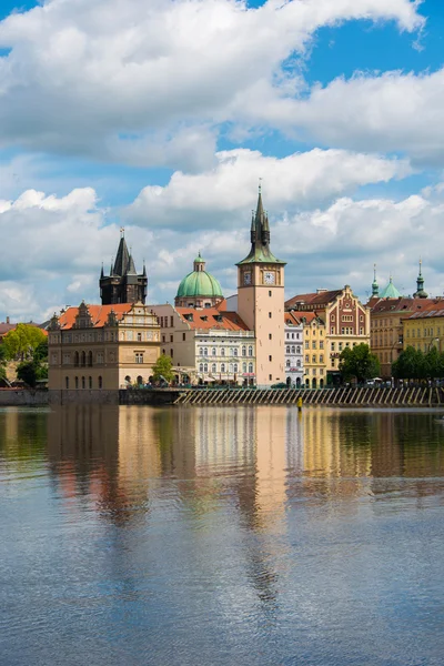 Fiume Moldava a Praga — Foto Stock