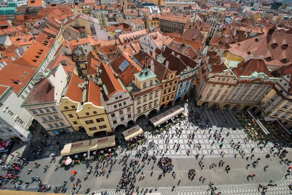 Prague on bright summer day — Stock Photo, Image