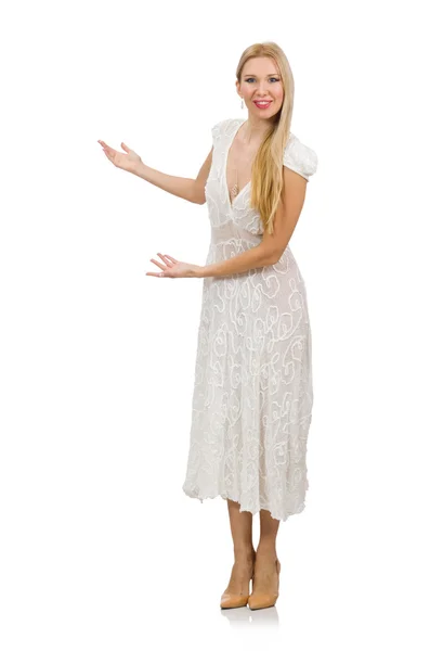 Moda elbise içinde kadın — Stok fotoğraf