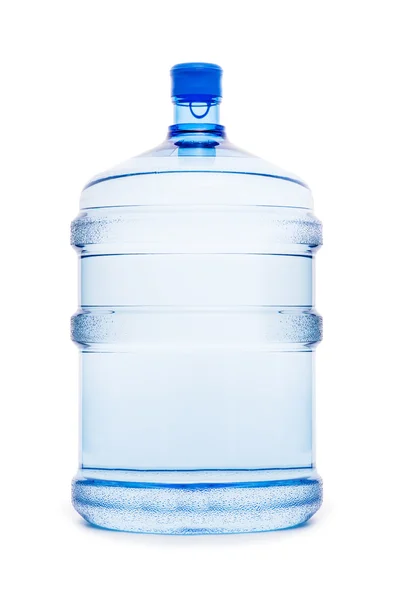 Water bottle isolated on the white — Stock Photo, Image