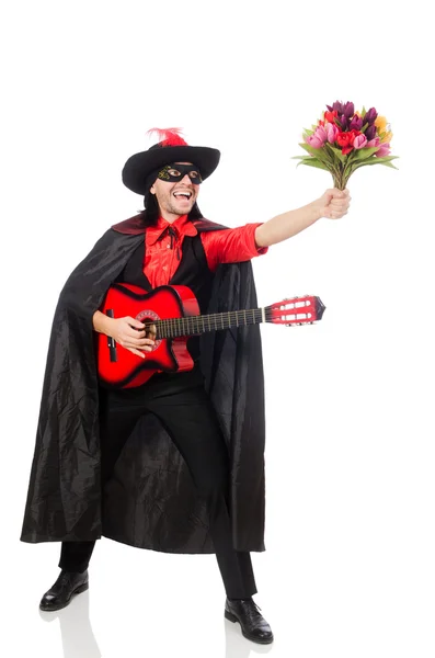 Gitar Terisolasi Dengan Bunga Images Libres De Droit, Photos De Gitar  Terisolasi Dengan Bunga | Depositphotos