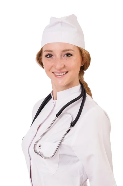 Mujer joven médico Imagen de stock