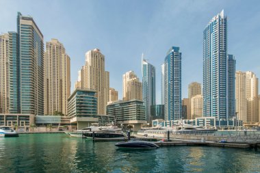 Birleşik Arap Emirlikleri Dubai Marina bölgesinde