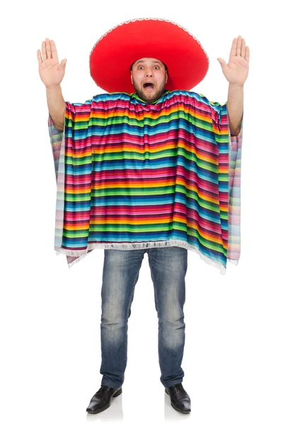 Funny mexican isolated on white — Stock Photo, Image