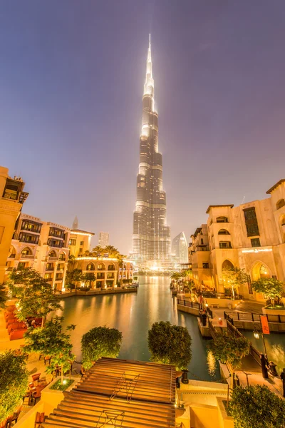 Burj Khalifa, budování — Stock fotografie