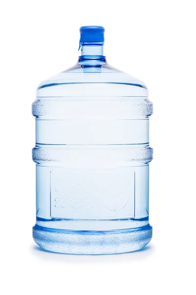 Water bottle isolated on the white — Stock Photo, Image