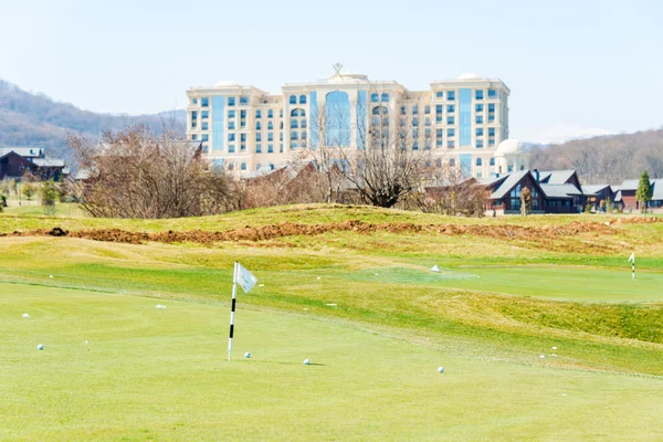 Golfplatz im Quba Rixos Hotel — Stockfoto