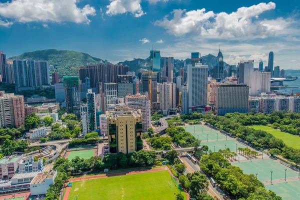 Vista de Hong Kong durante el día soleado — Foto de Stock