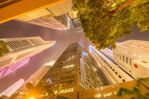 Singapore Office buildings — Stock Photo, Image