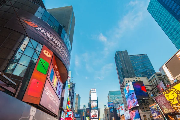 Times Square w Nowym Jorku, Stany Zjednoczone Ameryki — Zdjęcie stockowe