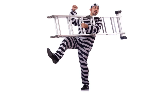 Running Prison inmate — Stock Photo, Image