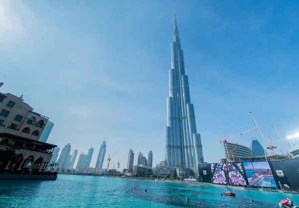 Burj Khalifa in UAE, Dubai — Stock Photo, Image