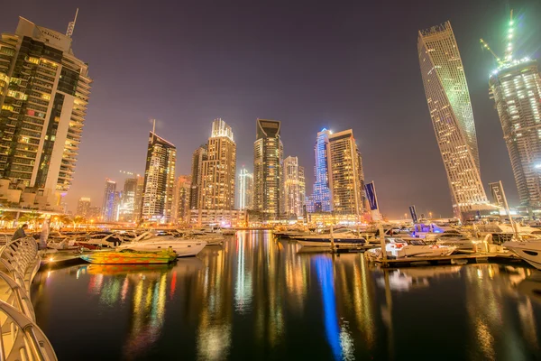 Čtvrti Marina, Dubaj — Stock fotografie