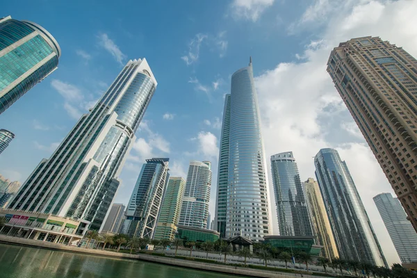 Dubai Marina district — Stock Photo, Image