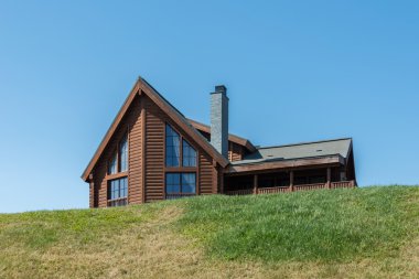 Modern parlak yaz günü evde