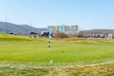 Golf Course at Quba Rixos Hotel clipart