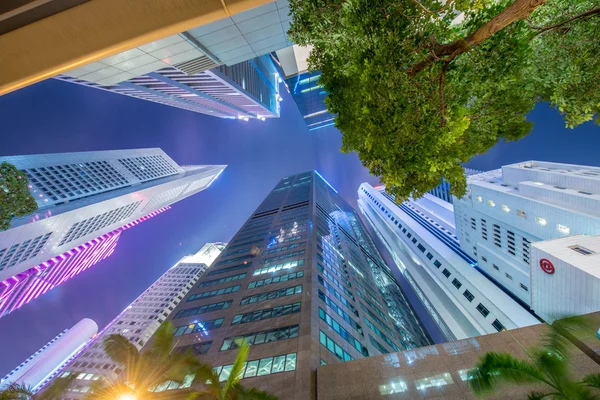 Office buildings in Singapore — Stock Photo, Image