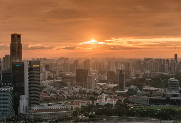 Ciudad de Singapur skyline —  Fotos de Stock