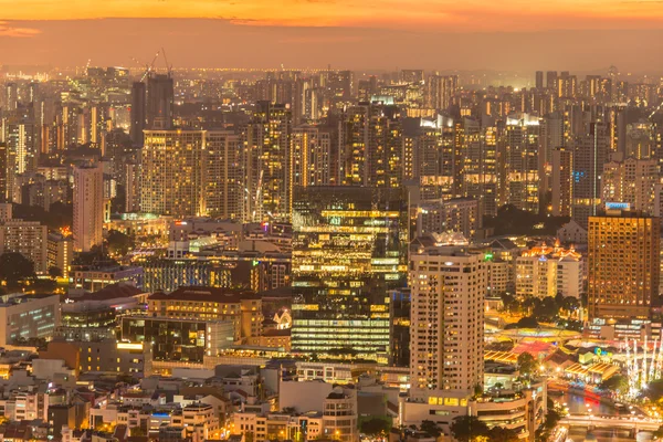 stock image Singapore skyline downtown