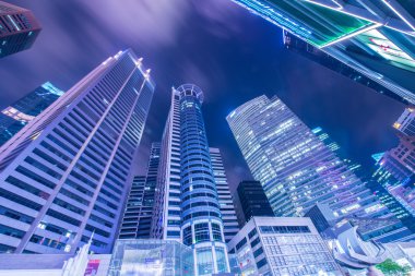 Singapur'da ofis binaları