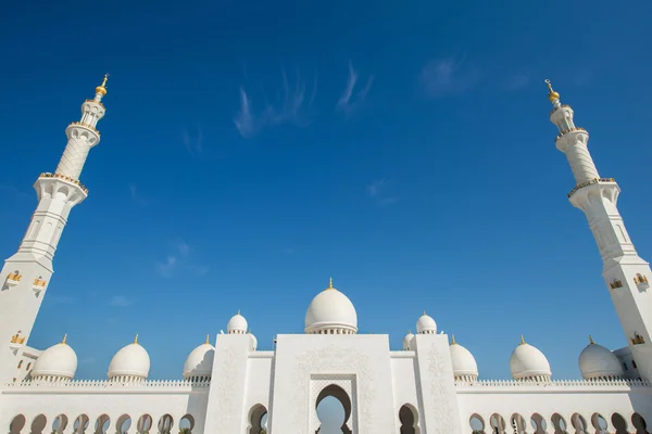 Schejk zayed-moskén — Stockfoto
