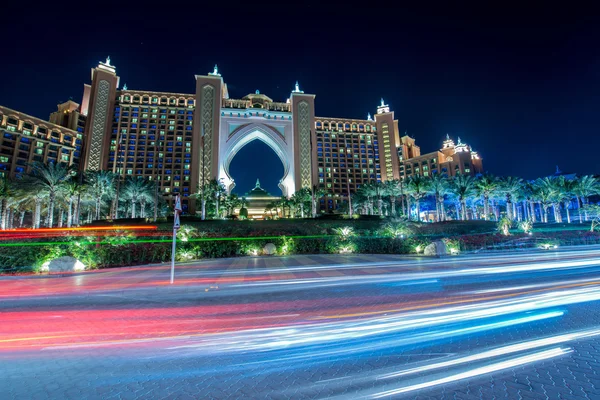 Atlantis the Palm Hotel nos Emirados Árabes Unidos, Dubai — Fotografia de Stock