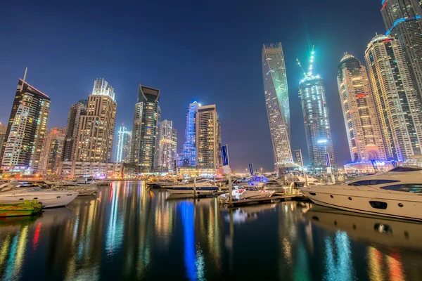 Dubai Marina district — Stock Photo, Image