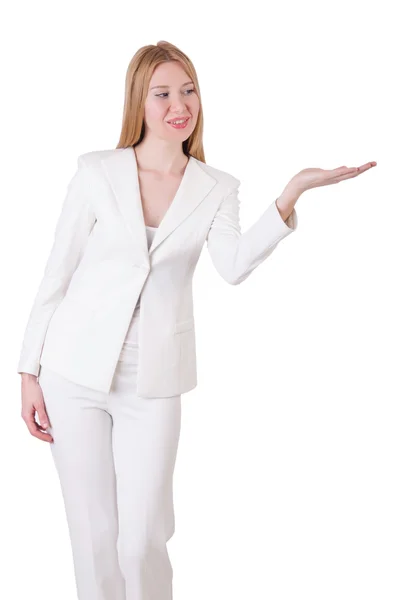 Elegant blond businesslady — Stock Photo, Image