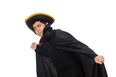 Tricorn giyen genç adam