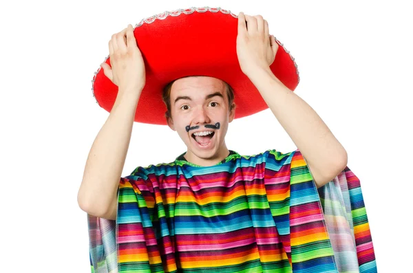 Смешной молодой мексиканец — стоковое фото