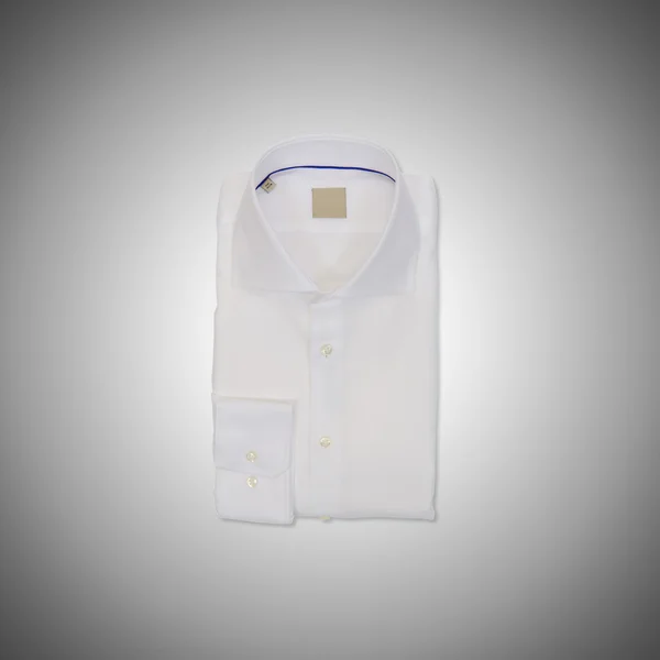 Camisa masculina agradável contra o gradiente — Fotografia de Stock