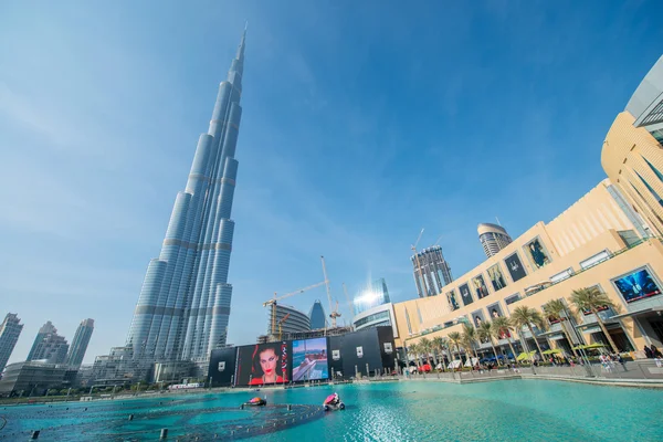 Mrakodrap Burdž Chalífa v Dubaji — Stock fotografie