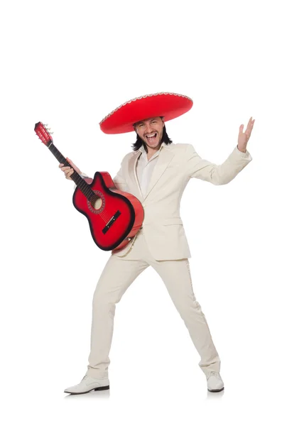 Meksikalı gitarist — Stok fotoğraf