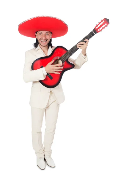 Mexický kytarista — Stock fotografie