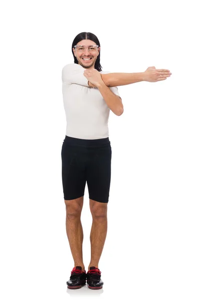 고립 운동 하는 남자 — 스톡 사진