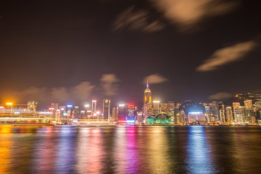 Günbatımı saatleri içinde Hong Kong