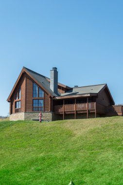 Modern parlak yaz günü evde