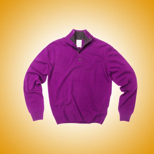 Męski sweter z gradientu — Zdjęcie stockowe