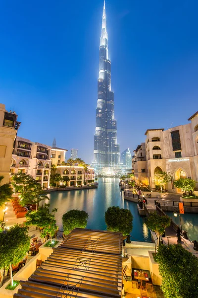 Burj Khalifa, budování — Stock fotografie